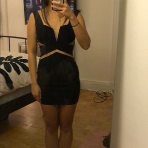Black tobi dress